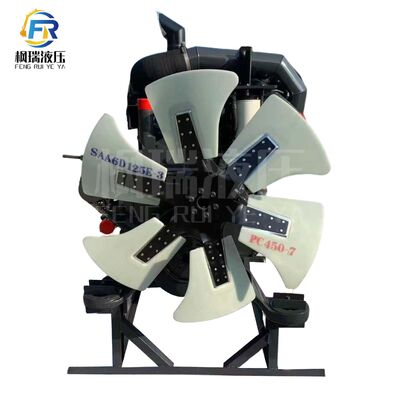 Komatsu SAA6D125E-3 Diesel Engine Assembly 246kW Rated Power For PC450-7 Excavator