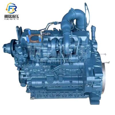 Kubota V3307-T Engine 4-Cylinder Turbocharged 3.331L Displacement 47.8kW Rated Power for 7-8 Ton Excavator