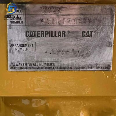Cat 3046T Turbocharged 4.3L 6-Cylinder Diesel Engine for Cat 318B Excavator