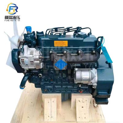 Kubota V1505T Engine Assembly Turbocharged Diesel Engine with 33kW Rated Power and Compact Design for Mini Excavators