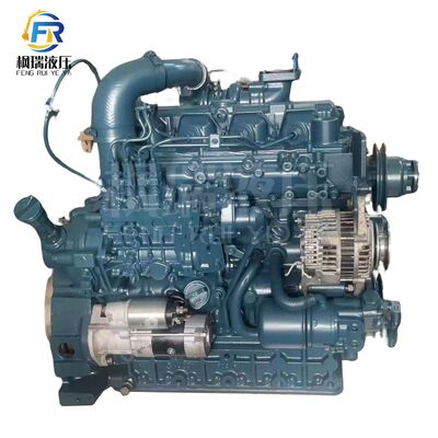 Kubota V3307-T Engine 4-Cylinder Turbocharged 3.331L Displacement 47.8kW Rated Power for 7-8 Ton Excavator