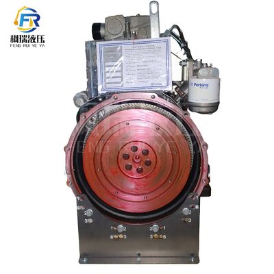 Perkins 404D-22T Turbocharged Diesel Engine 2.2L Displacement 45.5kW Rated Power for Excavator