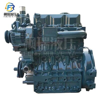 Kubota D1703 Diesel Engine Assembly - 26.1 kW Rated Power 3-Cylinder Vertical Water-Cooled Complete Engine for Mini Excavator