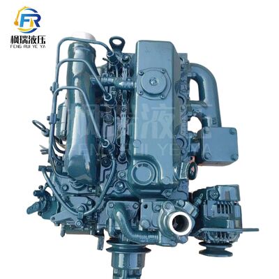 Kubota D1703 Diesel Engine Assembly - 26.1 kW Rated Power 3-Cylinder Vertical Water-Cooled Complete Engine for Mini Excavator